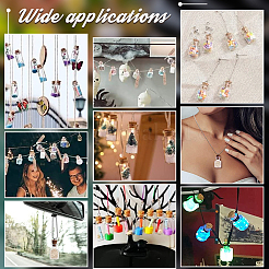 8 шт. 8 миниатюрных стеклянных флакона&nbsp;GLAA-PH0002-57