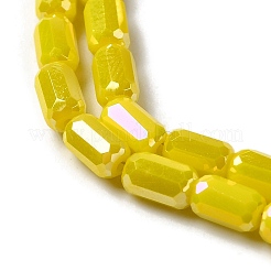 Стеклянные бусины с гальваническим покрытием &nbsp;EGLA-D031-26