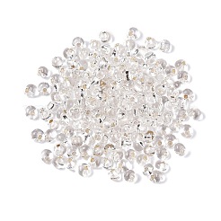 6/0 прозрачная стеклянная бахрома с краской для выпечки&nbsp;SEED-N006-06A