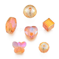 Прозрачные стеклянные бусины&nbsp;EGLA-N002-49-B04