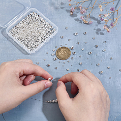 6 стиль стойка покрытие латунные распорные бусины&nbsp;KK-PH0013-52S