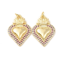 Стойки обшивки латунь микро проложить Циркон подвеску&nbsp;KK-C021-11G