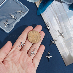 Латунные микропаве прозрачные подвески с фианитом&nbsp;PALLOY-ME00026