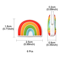 Пищевые экологически чистые силиконовые фокусные бусины&nbsp;SIL-YW0001-04F