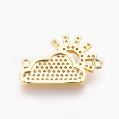 Латунные микро проложить кубических соединения циркония&nbsp;ZIRC-E153-37G-NR