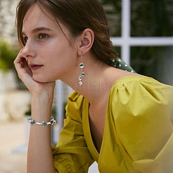 60 шт. бусины из натурального древесного агата двух размеров&nbsp;G-YW0002-97