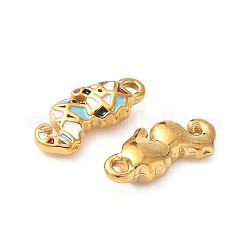 Подвески из нержавеющей стали 304 с эмалью&nbsp;STAS-I346-19G-04