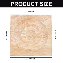 Организатор стеллажей для подносов для ювелирных изделий из дерева&nbsp;AJEW-WH0329-08D