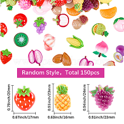 190 г непрозрачной смолы с фруктами и овощами&nbsp;RESI-SC0036-50