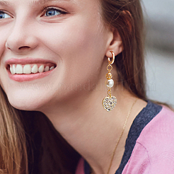 12 шт. фурнитура для сережек-гвоздиков из латуни&nbsp;KK-BC0010-70