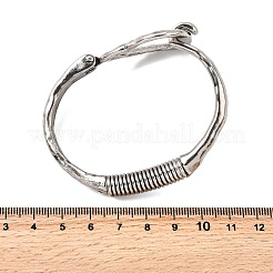 Шарнирные браслеты из сплава для женщин&nbsp;RJEW-S637-02AS