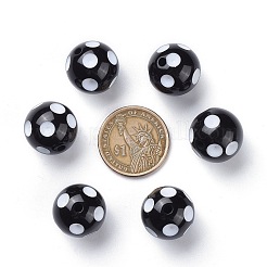 Коренастый жевательная резинка акриловые бусины&nbsp;SACR-S146-20mm-09