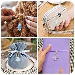 15 шт. подвесные украшения ручной работы из фарфора с морской тематикой&nbsp;HJEW-YW00237