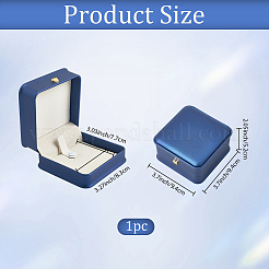 1 шт. подарочные коробки для хранения браслетов из искусственной кожи&nbsp;CON-BBC0001-06