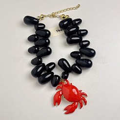 Женские бусины-подвески в виде красного краба&nbsp;FS-WG56857-02