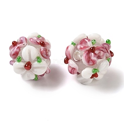 Бусины лэмпворк &nbsp;LAMP-B025-03B-18