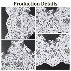 3.3 ярд полиэстеровых кружевных лент для отделки&nbsp;SRIB-GF0001-57A