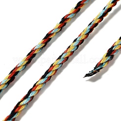 12м двухслойный полиэстеровый хлопковый шнур OCOR-V001-A02