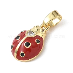 Латунные микро проложить кубического циркония подвески&nbsp;KK-K368-59G