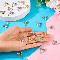 20шт 2 цвета подвески из сплава со стразами&nbsp;FIND-TA0007-86