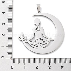 Подвески из нержавеющей стали 304 с защитой от потускнения&nbsp;LS-STAS-U030-10P