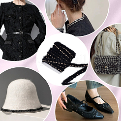 6 ярд полиэстеровая лента из шерсти куницы&nbsp;OCOR-NB0002-19A