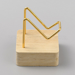 Квадратные деревянные стойки из минерального хрусталя ODIS-WH0025-125G