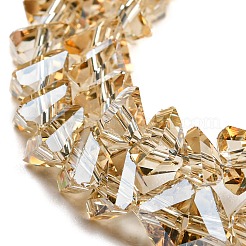 Гальванизируйте прозрачное стекло бисер нитей&nbsp;EGLA-P052-02A-PL02