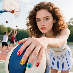 Шаблоны изображений для пластикового нейл-арта&nbsp;AJEW-UN0002-50