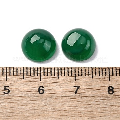 Агатовые кабошоны из натурального зеленого оникса&nbsp;G-K348-07A-02