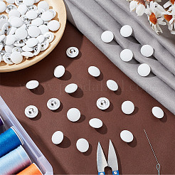 100 шт. тканевые пуговицы на ножке&nbsp;BUTT-NB0001-72B