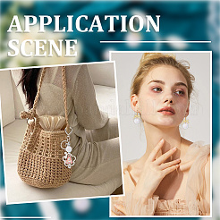 30 шт. Непрозрачные акриловые бусины&nbsp;OACR-SC0002-15