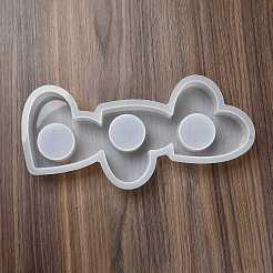 Силиконовые Молды для подсвечников в виде сердечек своими руками&nbsp;LS-DIY-G113-10B