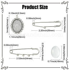 Английские булавки из нержавеющей стали&nbsp;JEWB-CJ00001