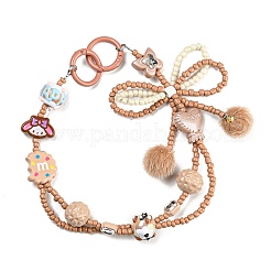 Ручная роспись акрилом с эмалевыми бусинами&nbsp;MACR-K354-24