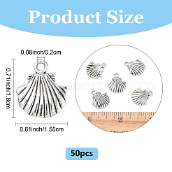 50 шт. Подвески из сплава в тибетском стиле&nbsp;FIND-YW0009-43
