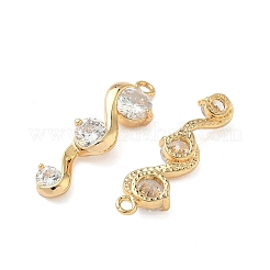 Латунные микро проложить кубического циркония подвески&nbsp;KK-Z136-61G