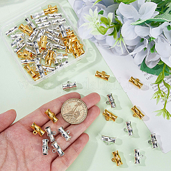 60 шт. 3-х цветные цинковые трубчатые держатели&nbsp;FIND-SP0002-41