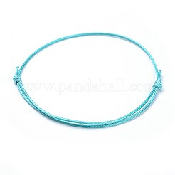 Экологичный корейский вощеный браслет из полиэстера&nbsp;BJEW-JB04256-10