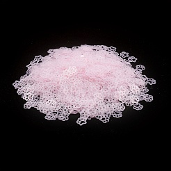 Пластиковые бусины с пайетками&nbsp;PVC-R024-09B