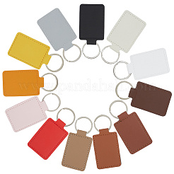 Брелок-подвеска из искусственной кожи&nbsp;KEYC-CL0001-12