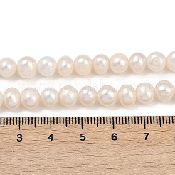 Нити из натурального культивированного пресноводного жемчуга&nbsp;PEAR-I007-07Y-04A