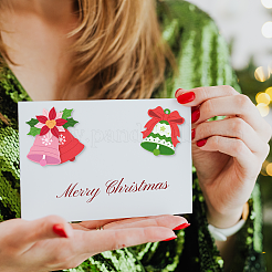 Рождественские трафареты для резки углеродистой стали DIY-WH0309-1256