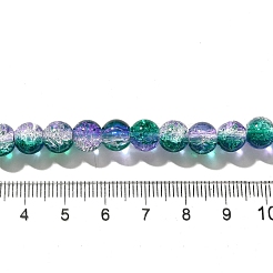 Стеклянные бусины кракле&nbsp;X-CCG-C002-8mm-03