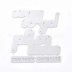 Углеродистая сталь разрезает трафареты&nbsp;DIY-I083-03P