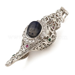 Природные подвески содалитом&nbsp;G-F776-01P-05