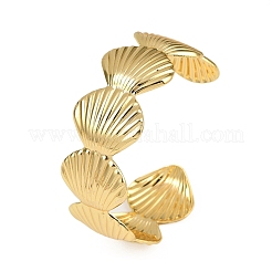 Латунь манжеты браслеты для женщин&nbsp;LS-BJEW-C112-08G