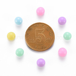 Непрозрачные акриловые бусины&nbsp;X-PAB702Y-A01