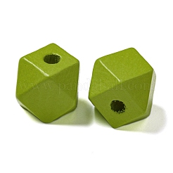 Набивные деревянные европейские бусины&nbsp;WOOD-G022-34