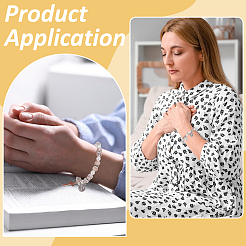 60шт. браслеты с подвесками из сплава&nbsp;BJEW-UN00032